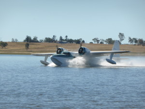 The Seaplanes were busy all weekend and fun to watch at Lake Barambah